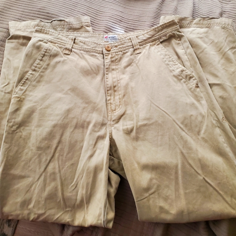 Ripcurl khaki pants size 36
